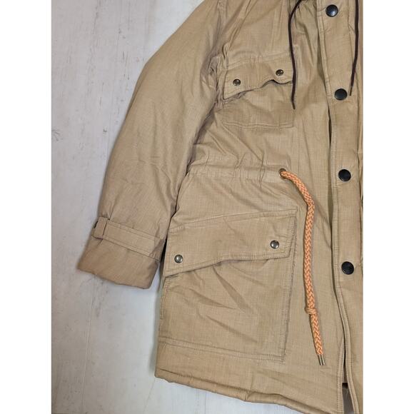 Vintage Mens Field & Stream Insulated Gordon Ferguson Chore Coat Hood Quilted 40 - Picture 7 of 16